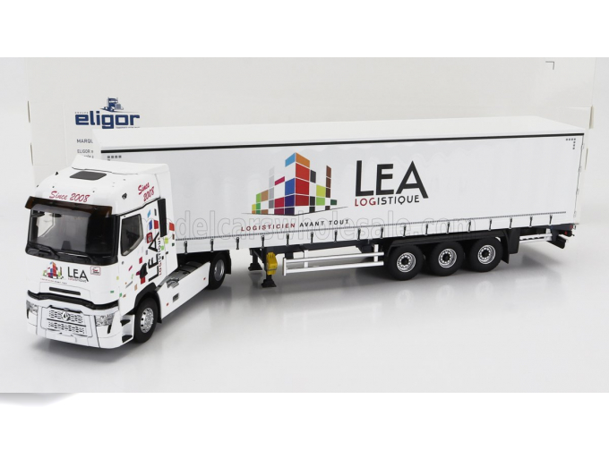 RENAULT T520 Truck Telonato Lea Transports (2021), White