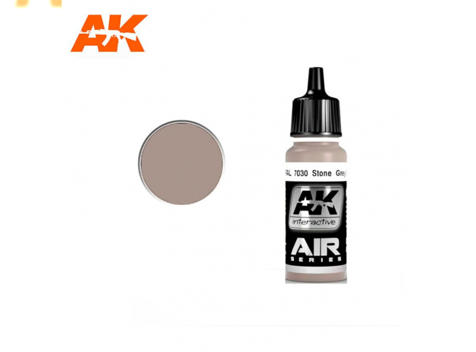 Краска акриловая RAL 7030 STONE (STEINGRAU) GREY 17ML