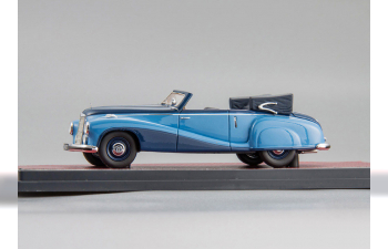 MERCEDES-BENZ 320A (W142) Spezial Cabriolet "Tan Tjoan Keng" (1948), light blue / blue