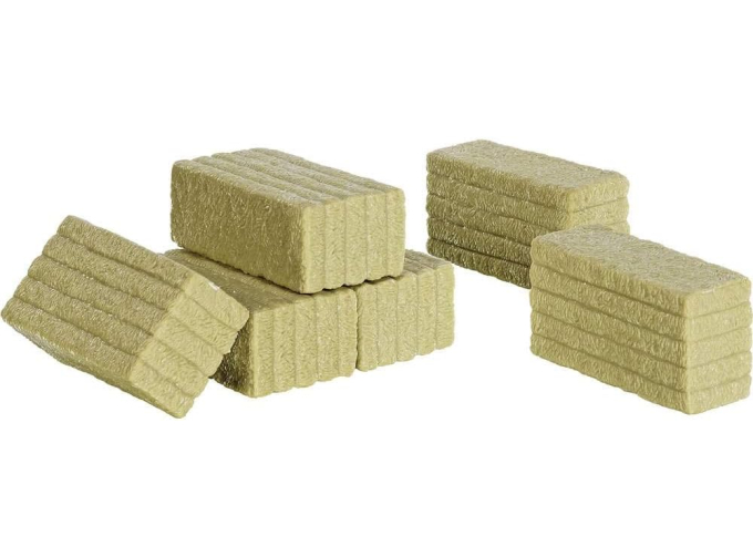 Квадратные тюки, 6 шт. / Square bales, 6 pcs. - 66x 35x 25 mm