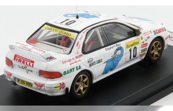 SUBARU Impreza №10 Rally Montecarlo (1997) O.Burri - C.Hofmann, White