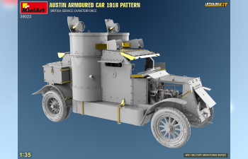 Сборная модель AUSTIN Armoured Car Pattern Military 1918