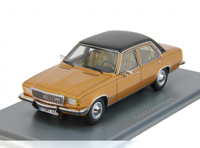 OPEL Commodore B 4-door (1973), gold