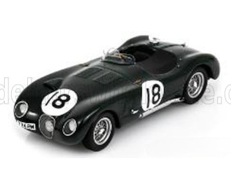 JAGUAR Xk120 C-type Spider 3.4l Team Jaguar Cars Ltd №18 Winner 24h Le Mans (1953) Tony Rolt - Duncan Hamilton, Green