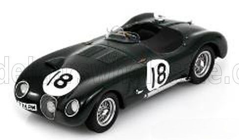 JAGUAR Xk120 C-type Spider 3.4l Team Jaguar Cars Ltd №18 Winner 24h Le Mans (1953) Tony Rolt - Duncan Hamilton, Green