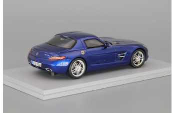 MERCEDES-BENZ SLS AMG 2009, blue