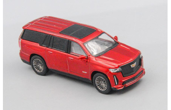 CADILLAC Escalade (2021), red metallic