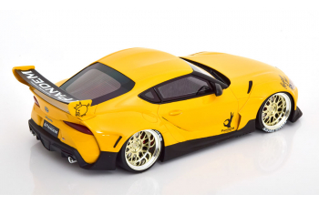 TOYOTA Pandem GT Supra V1.0, yellow