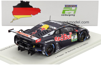 LAMBORGHINI Huracan Gt3 Evo Ii Team Red Bull Abt №27 24h Nurburgring (2025) Mirko Bortolotti - Daniel Juncadella - Jordan Pepper, Black
