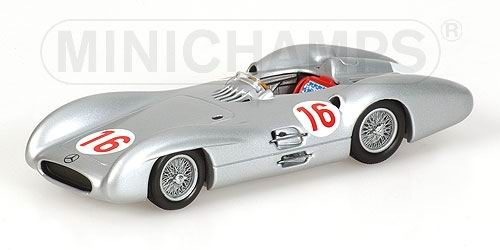 MERCEDES-BENZ W196 Winner World Championship 1954 Fangio, silver