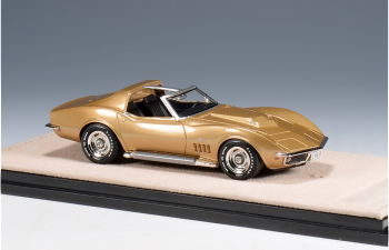 CHEVROLET Corvette Stingray L88 Coupe T-Roof (открытый) (1969) Riverside Gold Metallic