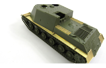 Фототравление ИСУ-152 (Звезда) надгусеничные полки