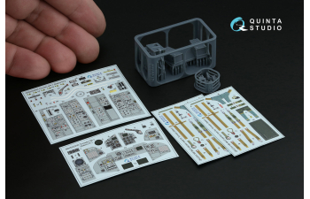 3D Декаль интерьера кабины Tornado Gr.1 (Italeri) (с 3D-печатными деталями)