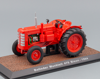 BOLINDER-MUNKTELL 470 Bison Tractor (1964), red