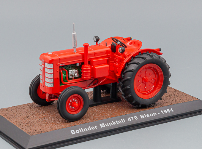 BOLINDER-MUNKTELL 470 Bison Tractor (1964), red