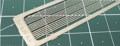 Фототравление Полосы L=80 mm, H=0,2; 0,25; 0,3