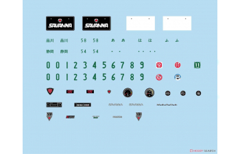 Сборная модель Mazda Savannah GT Late Racing Type
