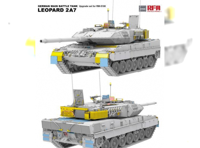 Набор деталировки для RM-5108 Leopard 2A7