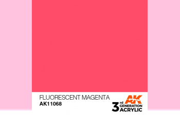 Краска акриловая 3rd Generation Fluorescent Magenta 17ml