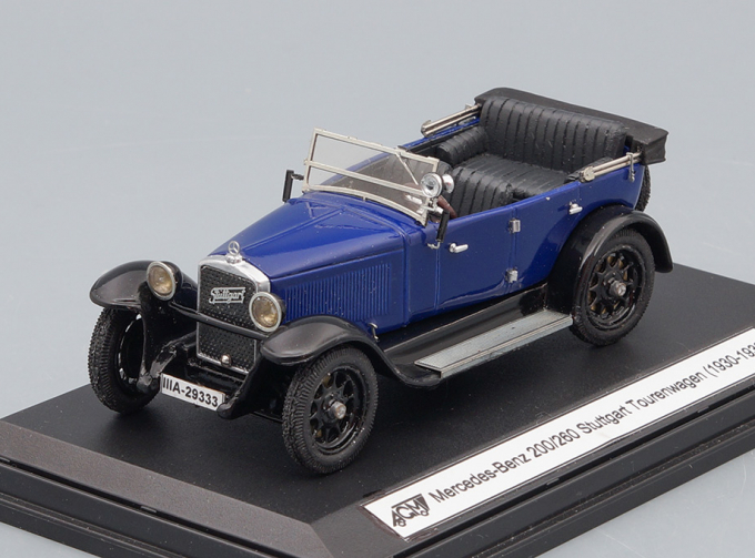 MERCEDES-BENZ 200/260 Stuttgart Tourenwagen (1930), blue