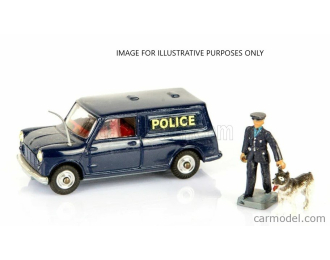 AUSTIN - MINI VAN POLICE WITH TRACKER DOG 1959