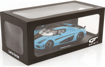 KOENIGSEGG Regera (2018), light blue-metallic black