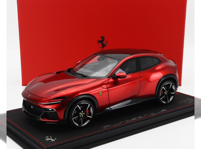 FERRARI Purosangue Suv (2022) - Con Vetrina - With Showcase, Rosso Magma - Red Met