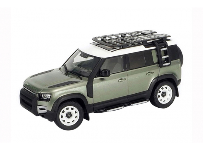 LAND ROVER DEFENDER 110 WITH ROOF PACK - 2020 - PANGEA GREEN