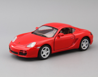 PORSCHE Cayman S, red