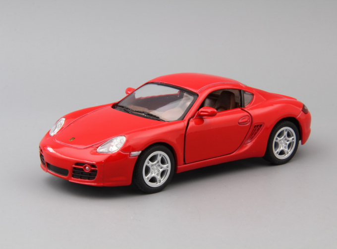 PORSCHE Cayman S, red