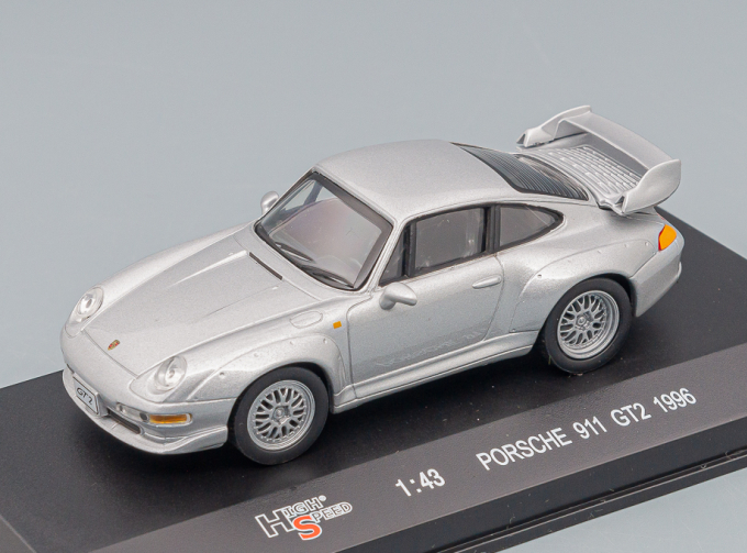 PORSCHE 911 GT2 1996, silver