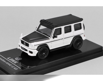 MERCEDES-BENZ AMG G 63 LBWK (2018), white/black