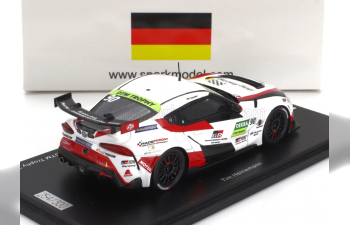 TOYOTA Supra Gr Gt4 Team Toyota Gazoo Racing №90 Europe Champion Dtm Trophy (2022) Tim Heinemann, White Red Black