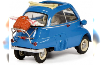 BMW Isetta голубой, с утварью для пикника