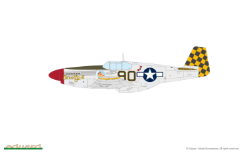 Сборная модель P-51B Mustang Birdcage Canopy - The ProfiPACK Edition