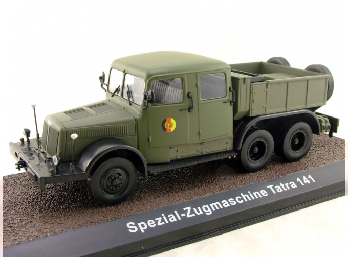 TATRA 141 Spezial-Zugmaschine, серия NVA-Fahrzeuge от Atlas Verlag, хаки