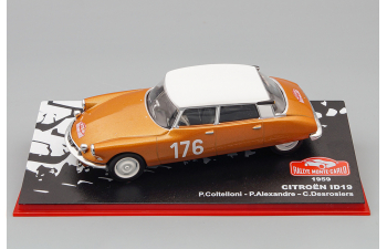 CITROEN ID 19 #176 P.Coltelloni - P.Alexandre - C.Desrosiers (1959) из серии Rallye Monte-Carlo