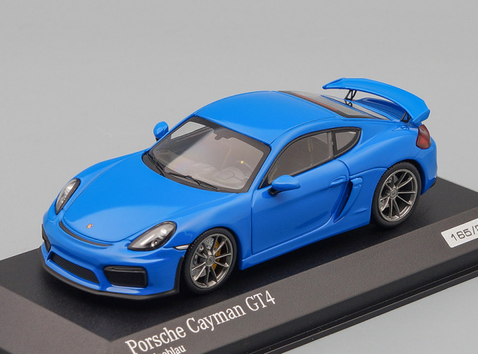 PORSCHE Cayman GT4, Voodooblau