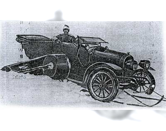 РУССО-БАЛТ С24-40 Кегресс 1915 год, шасси №579 (опущенный тент)