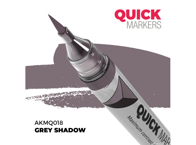 Маркер QUICK MARKER - Серая тень / Grey Shadow