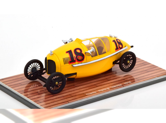 CLARKE Racing Vehicle Streamlined Dreams, Zichek (1916), yellow