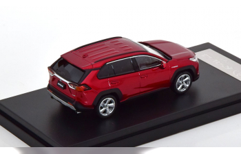 TOYOTA RAV4 Hybrid, red metallic