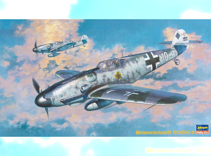 Сборная модель Messerschmitt Bf109G-6 JT47