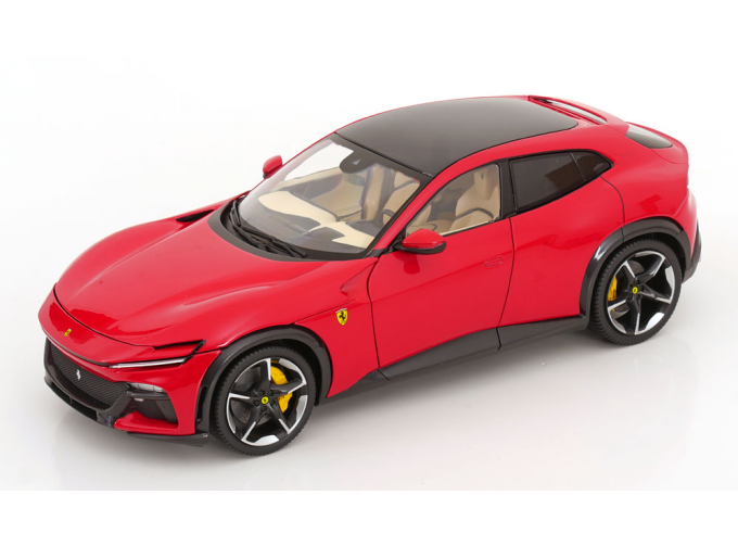 FERRARI Purosangue (2022), Rosso Corsa 322 - Cream Interior