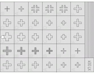 Окрасочная маска Немецкие кресты (тип 1)