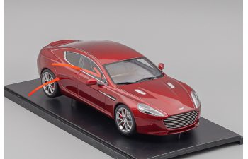 ASTON MARTIN Rapide S 2015, diavolo red