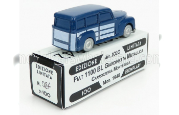 FIAT 1100 Bl Giardinetta Metallica Carrozzeria Monterosa (1958), 2 Tone Blue