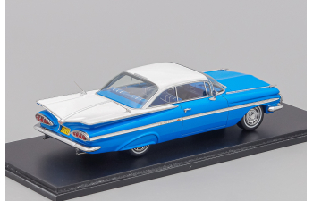 CHEVROLET Impala Coupe (1959), blue / white