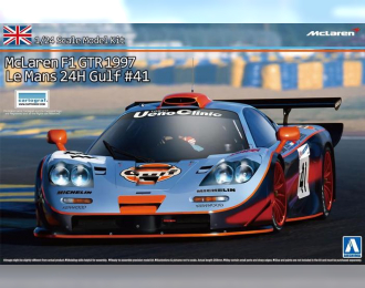 Сборная модель Mclaren F1 GTR 1997 Le Mans-24H Gulf #41