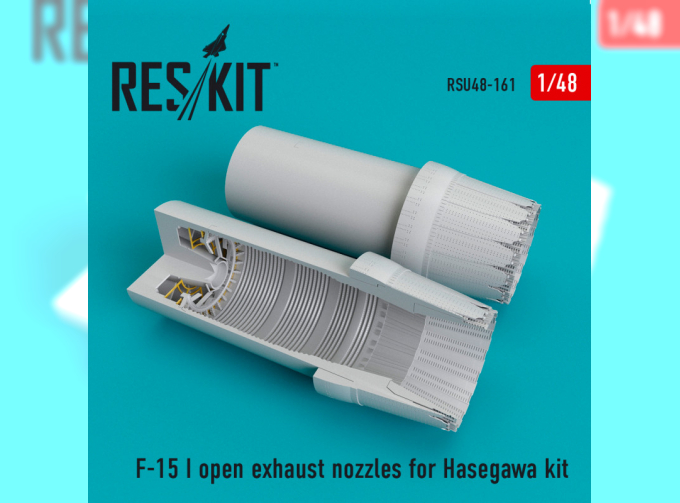 F-15 (I) open exhaust nozzles for Hasegawa Kit